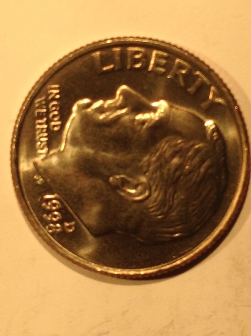 1998-D Roosevelt Dime MS-65