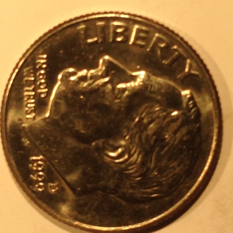 1999-D Roosevelt Dime MS-65