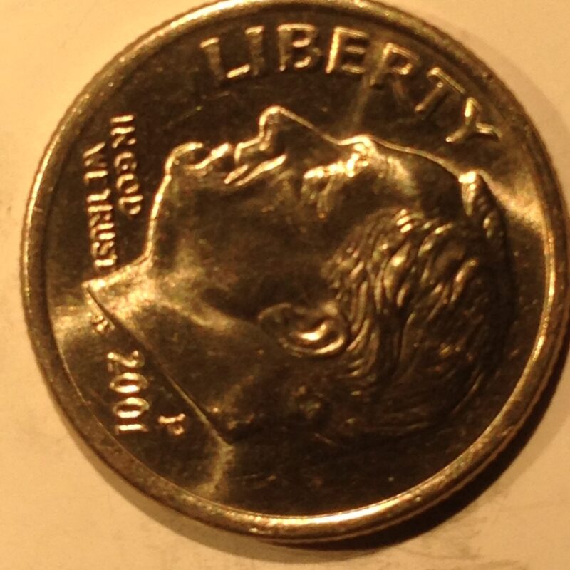 2001-P Roosevelt Dime MS-65