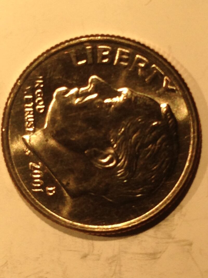 2001-D Roosevelt Dime MS-65