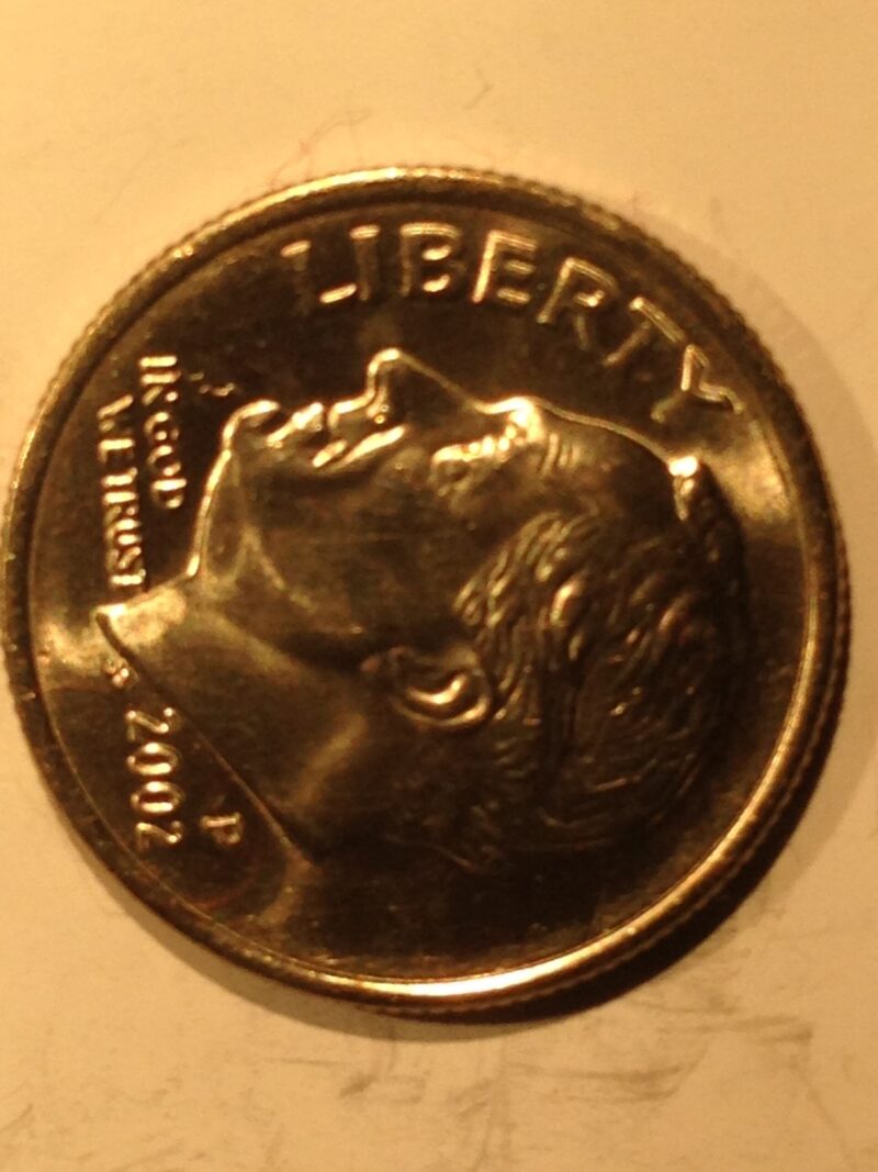 2002-P Roosevelt Dime MS-65
