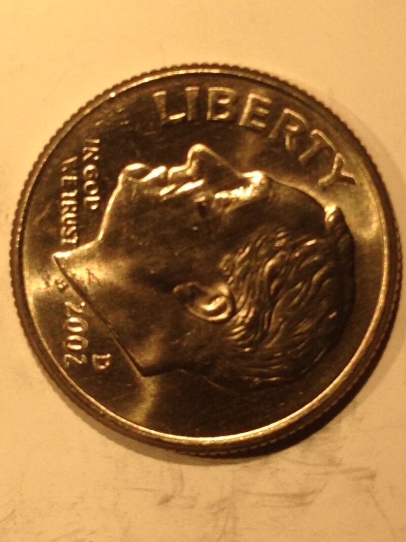 2002-D Roosevelt Dime MS-65