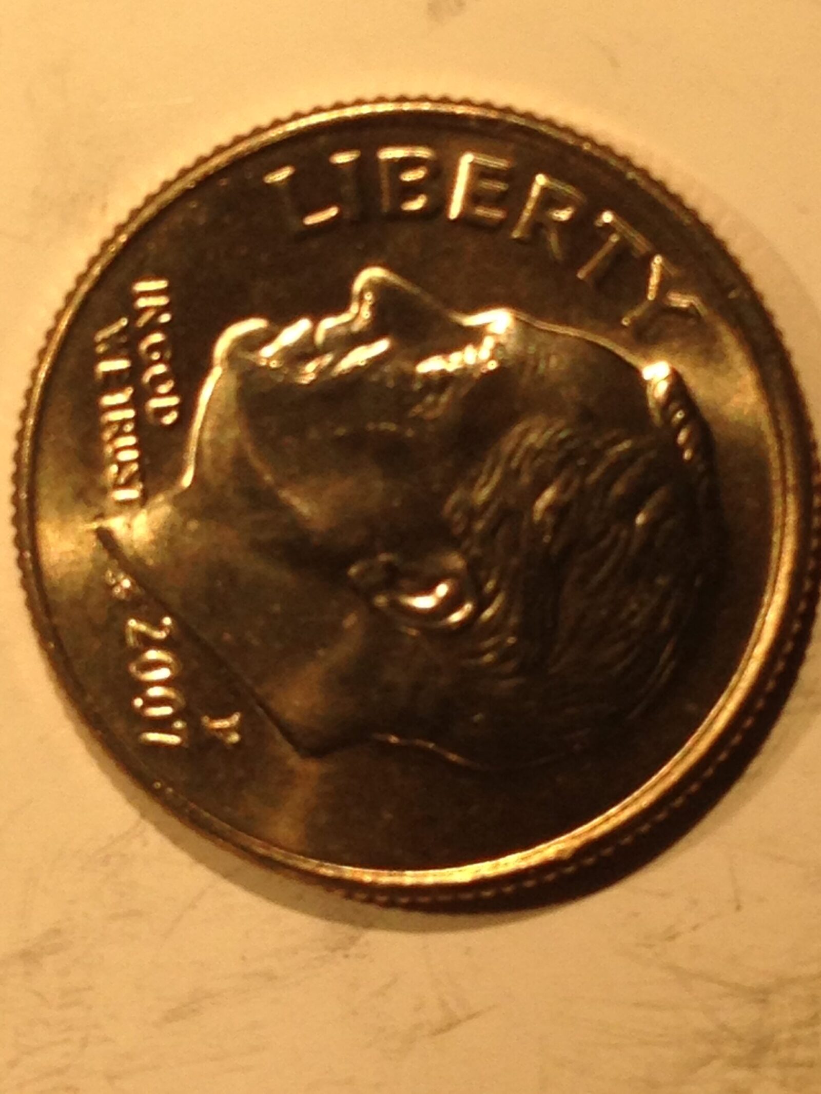 2007-D Roosevelt Dime MS-65