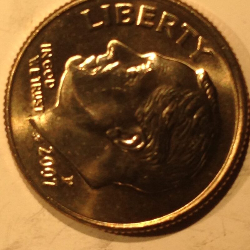 2007-P Roosevelt Dime MS-65
