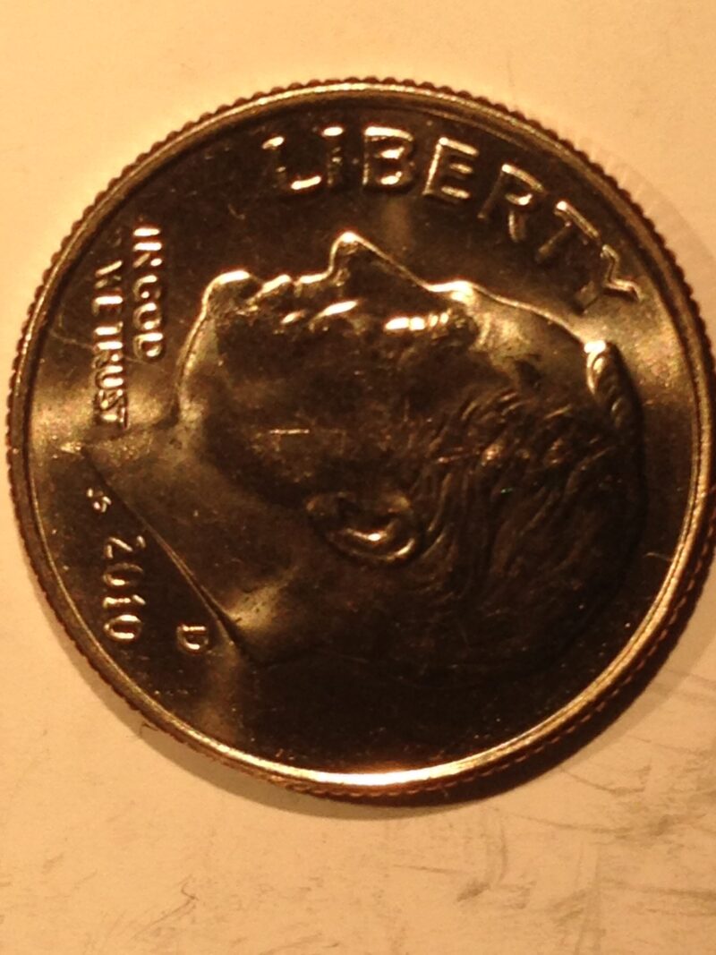 2010-D Roosevelt Dime MS-65