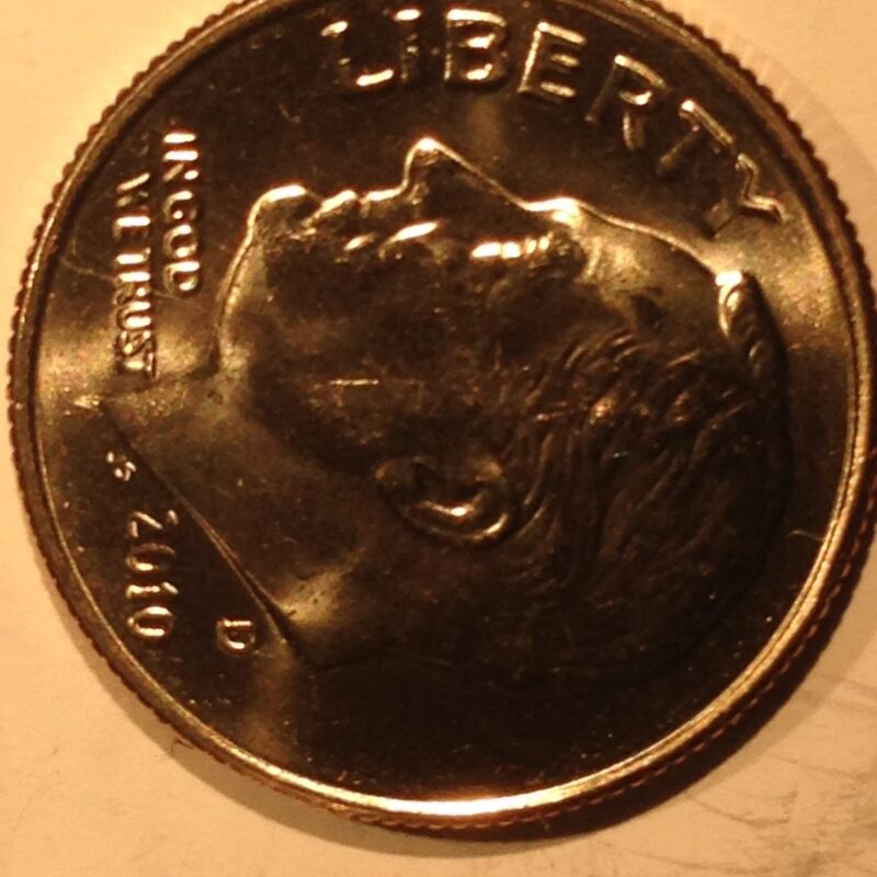 2010-D Roosevelt Dime MS-65