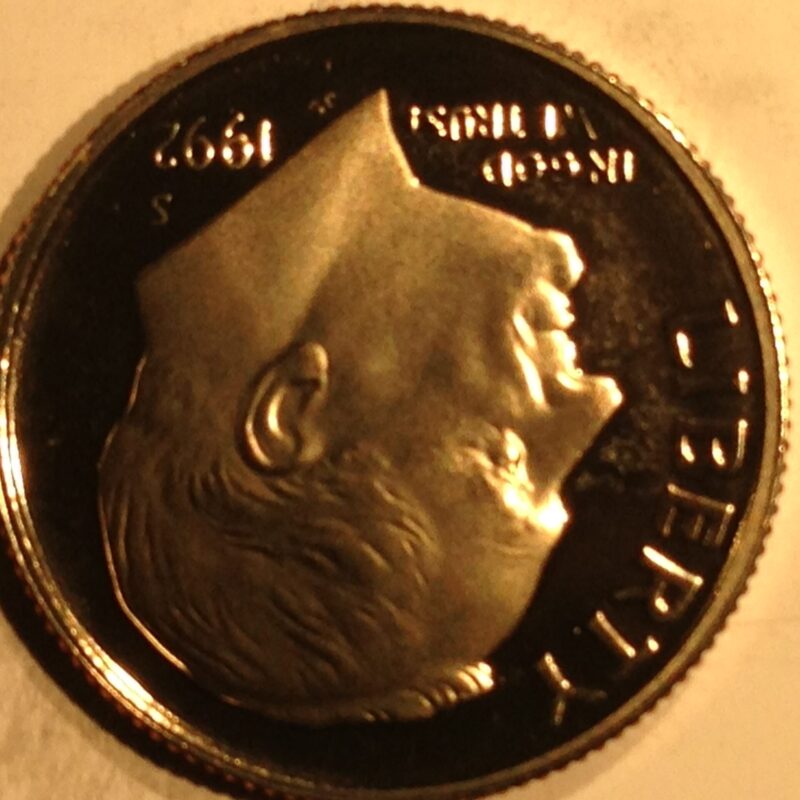 1992-S Roosevelt Dime Gem Proof Silver