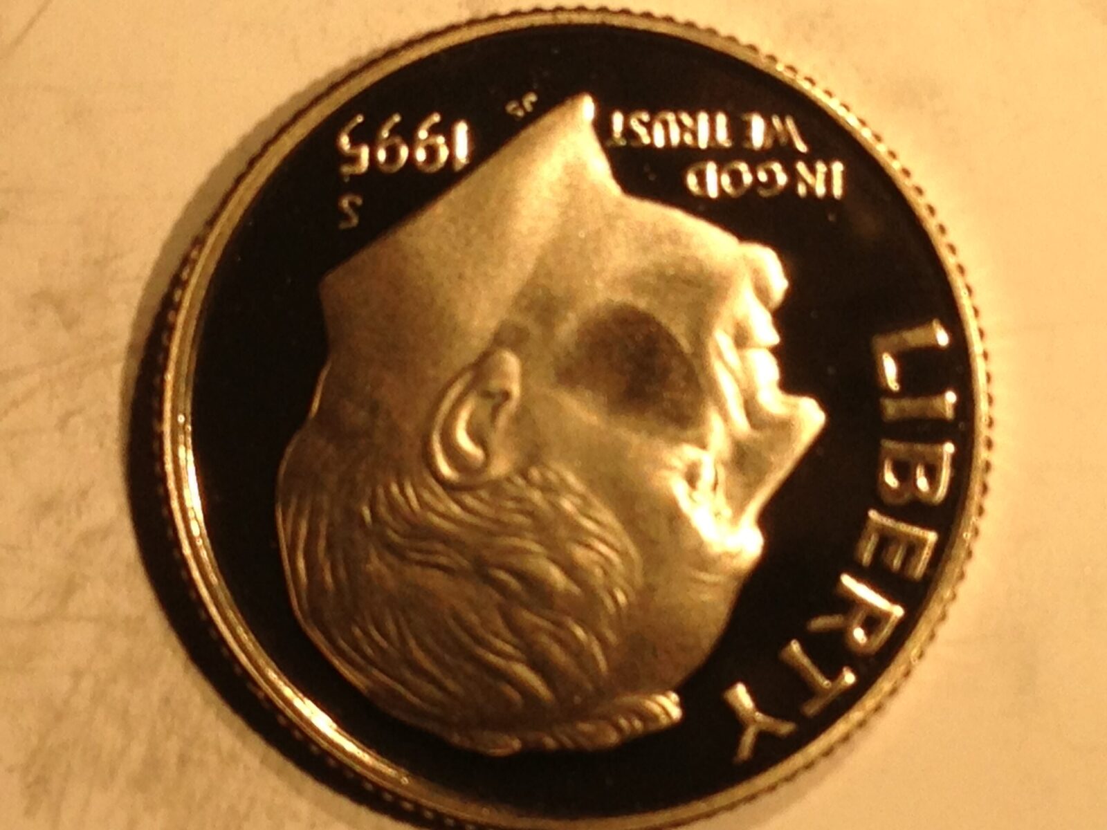 1995-S Roosevelt Dime Gem Proof Silver