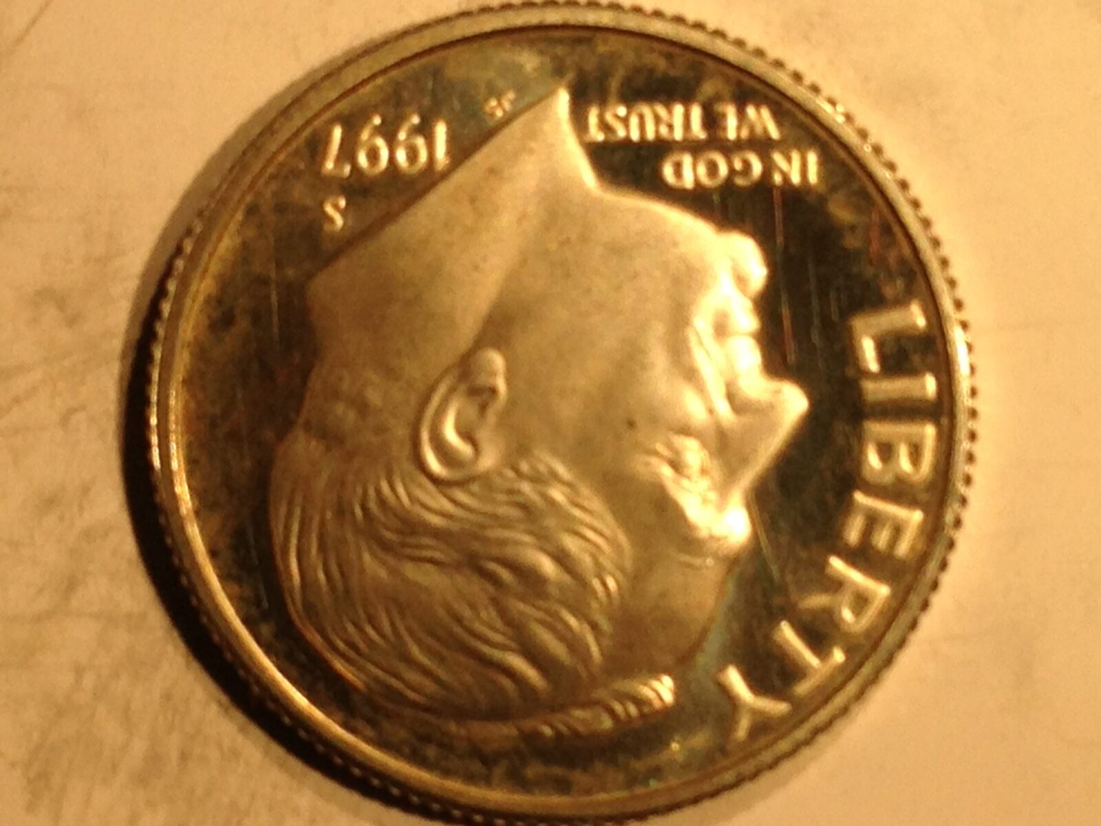 1997-S Roosevelt Dime Gem Proof Silver