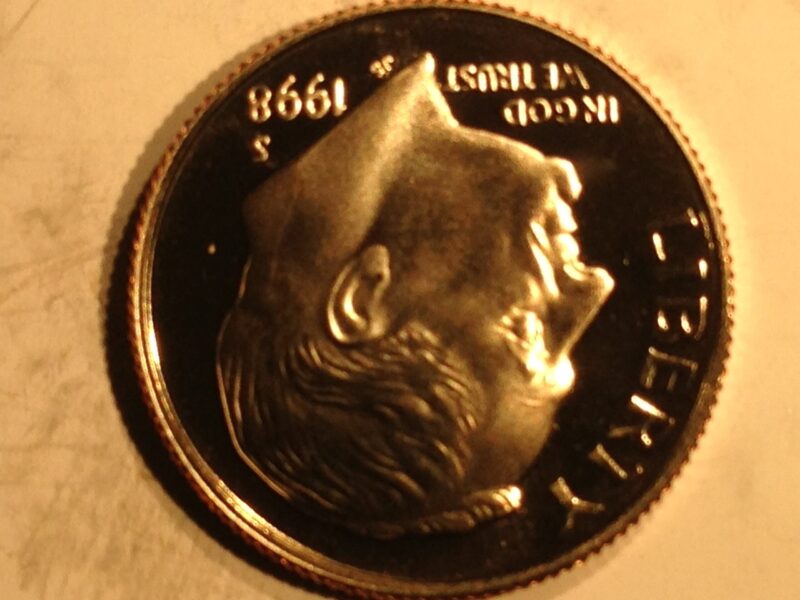 1998-S Roosevelt Dime Gem Proof