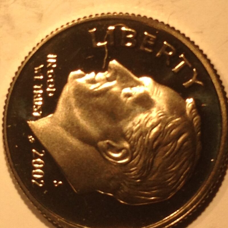2002-S Roosevelt Dime Gem Proof Silver
