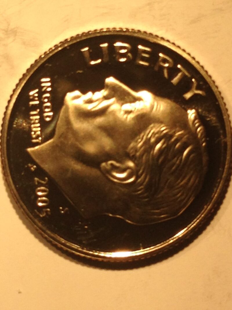 2005-S Roosevelt Dime Gem Proof Silver