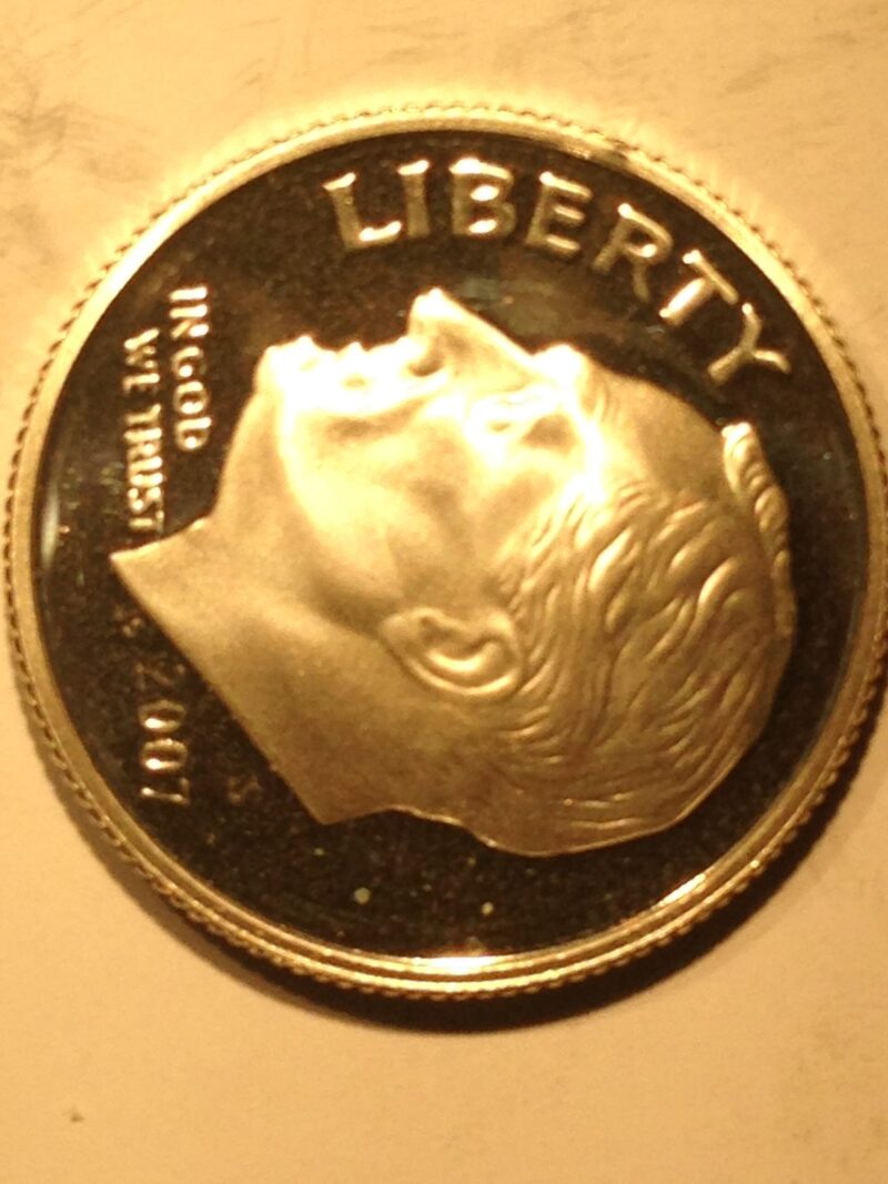 2007-S Roosevelt Dime Gem Proof Silver