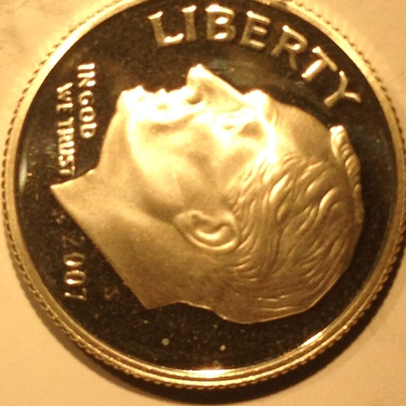 2007-S Roosevelt Dime Gem Proof Silver