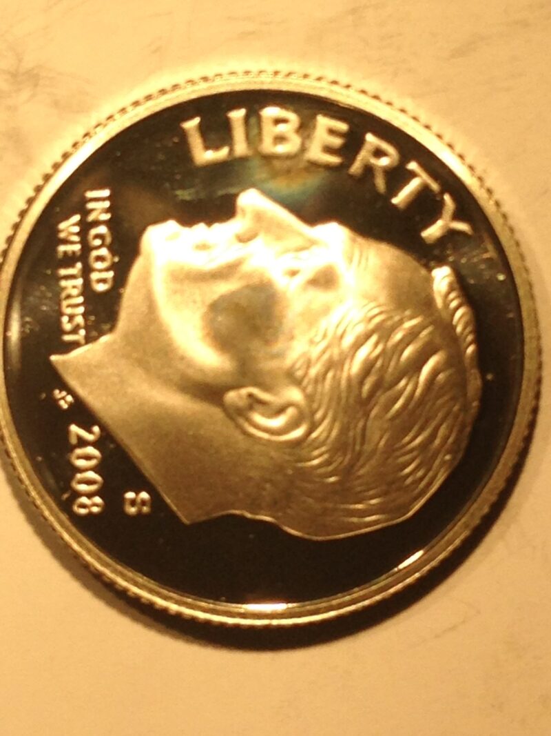 2008-S Roosevelt Dime Gem Proof Silver