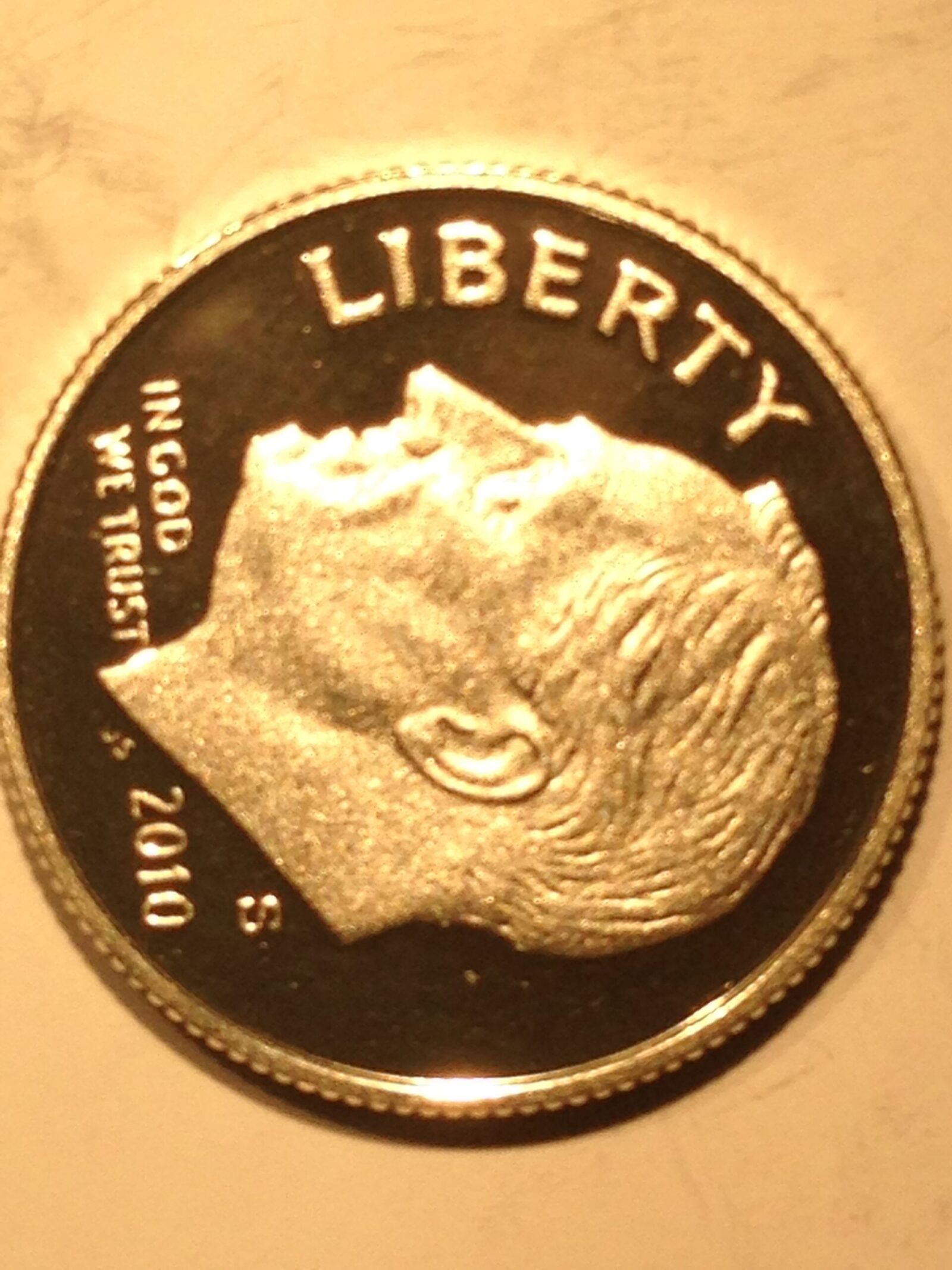 2010-S Roosevelt Dime Gem Proof