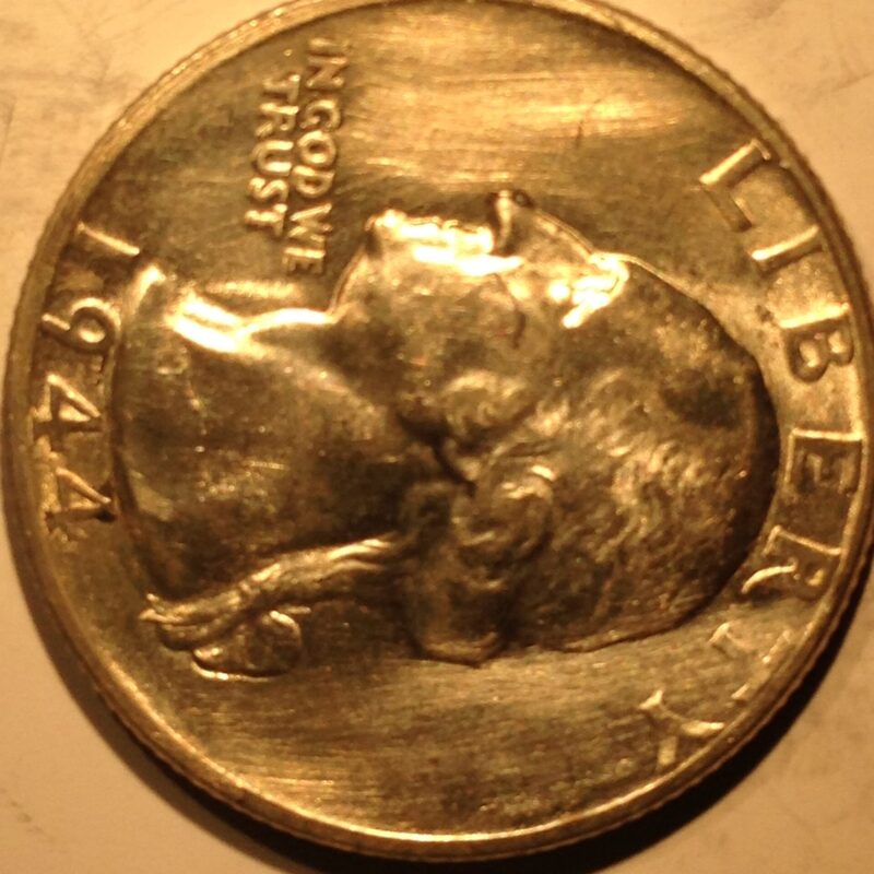 1944-S Washington Quarter Ch BU