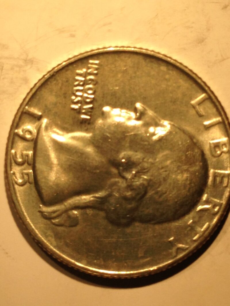1955-D Washington Quarter Ch BU