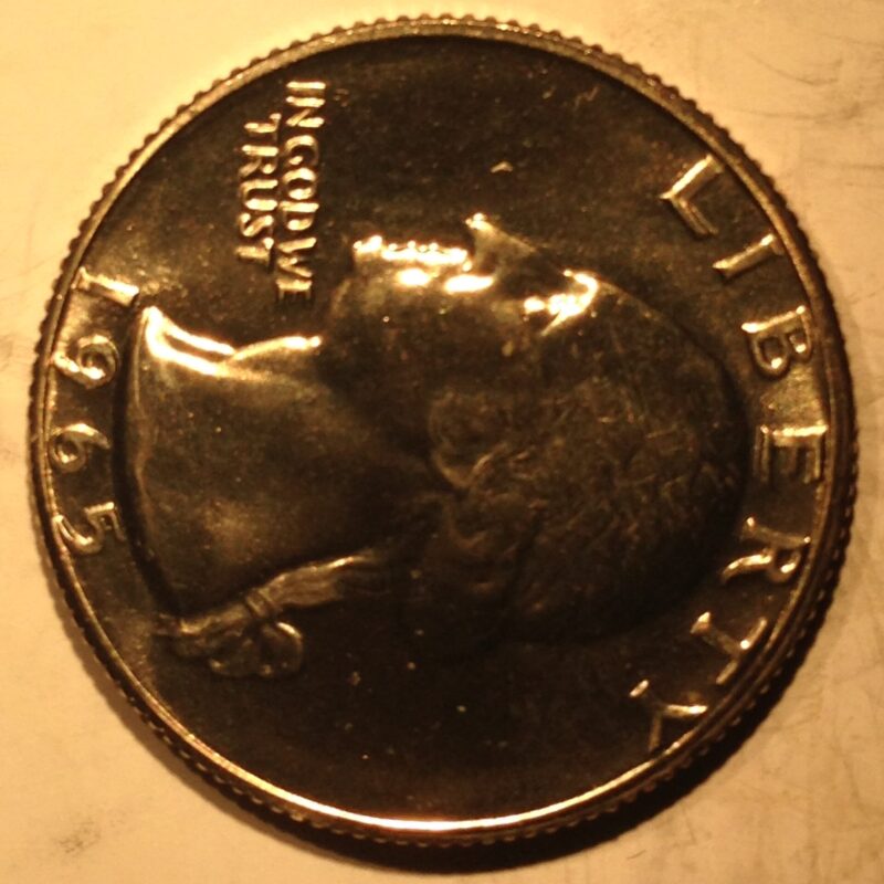 1965 SMS Washington Quarter Ch BU