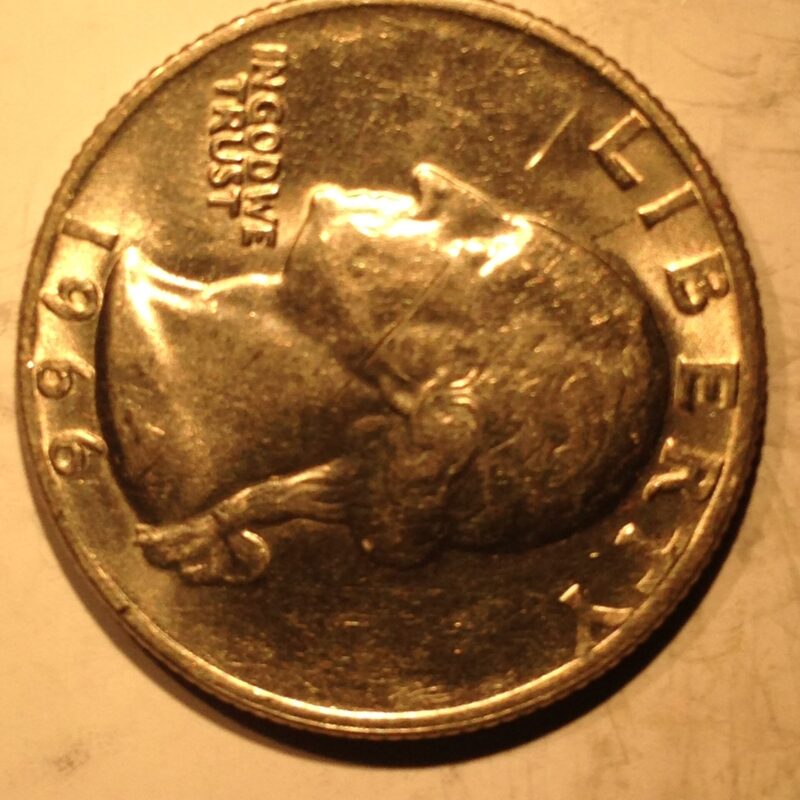1966 Washington Quarter Gem BU