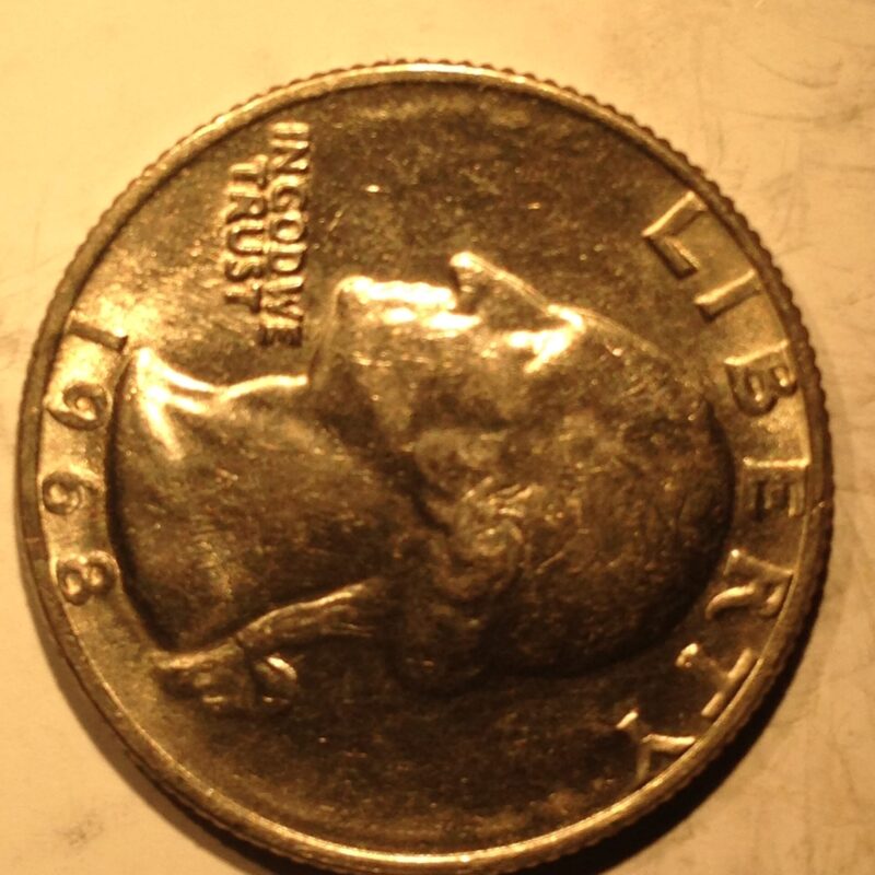1968 Washington Quarter Gem BU