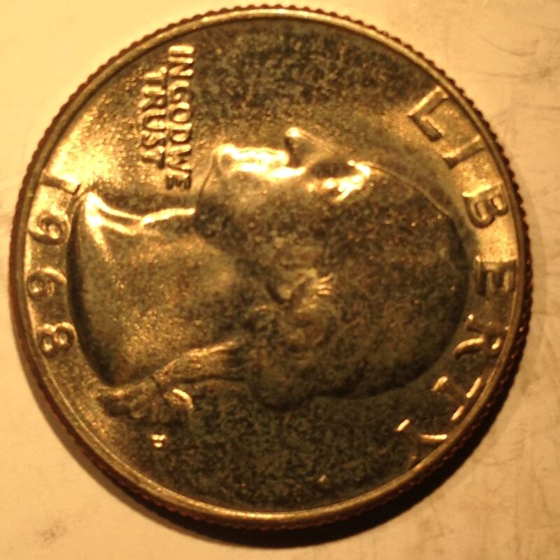 1968-D Washington Quarter Gem BU