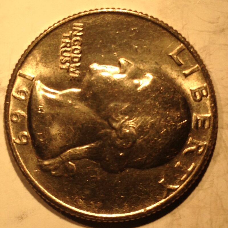 1969 Washington Quarter Gem BU