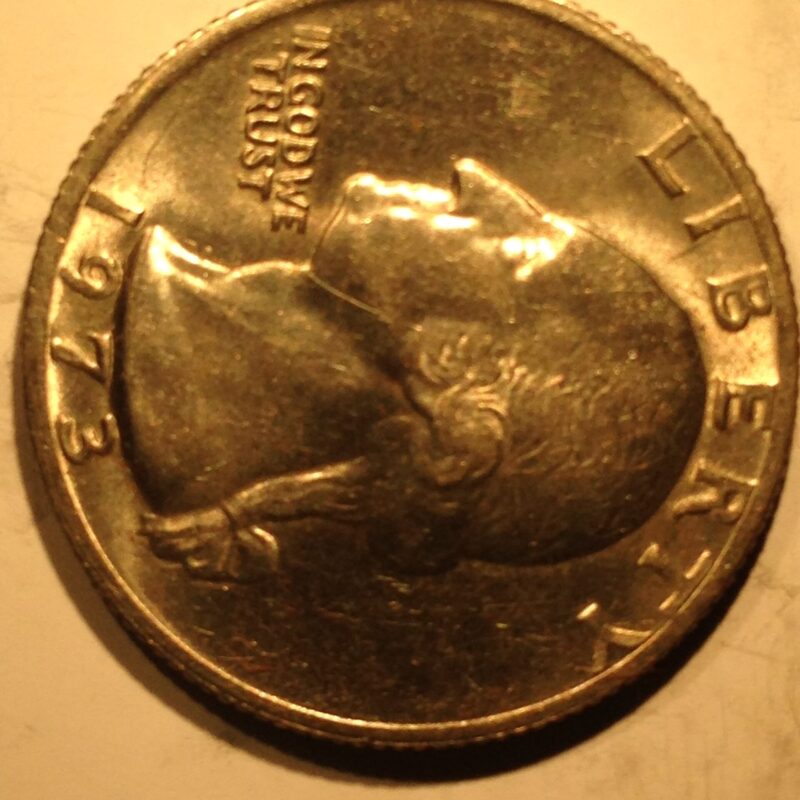 1973 Washington Quarter Gem BU
