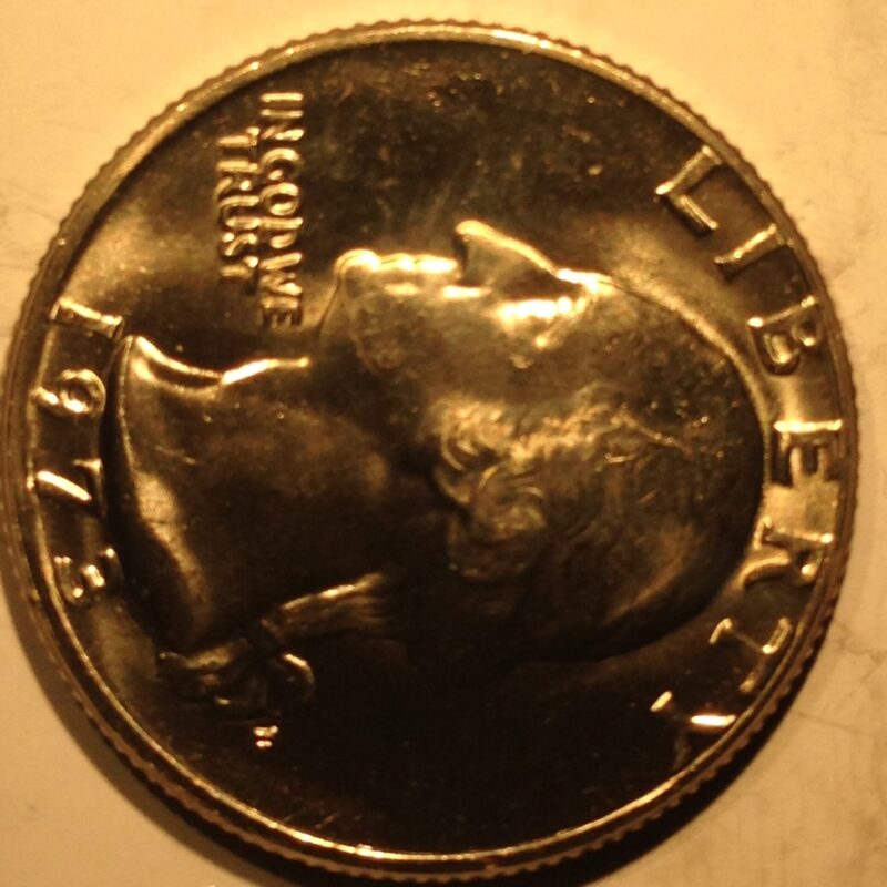 1973-D Washington Quarter Gem BU