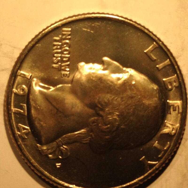 1974-D Washington Quarter Gem BU