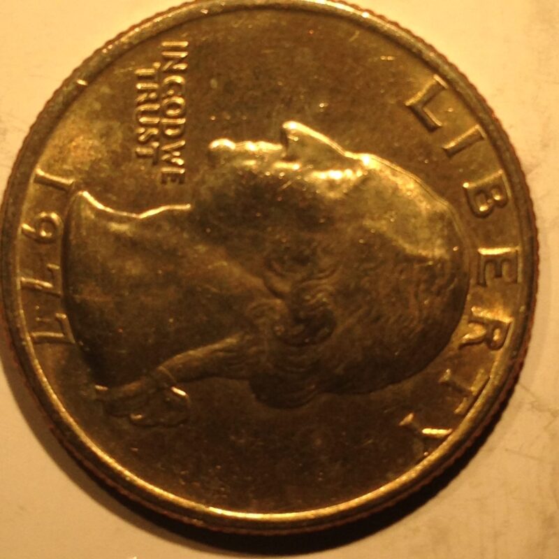 1977 Washington Quarter Gem BU