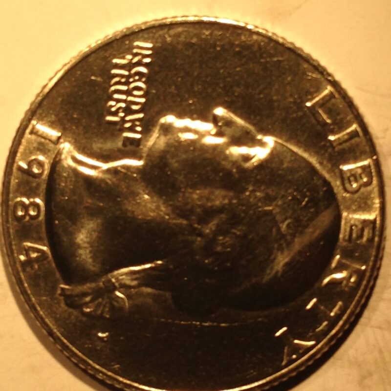 1984-P Washington Quarter Gem BU