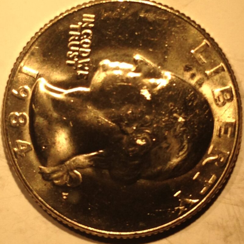 1984-D Washington Quarter Gem BU