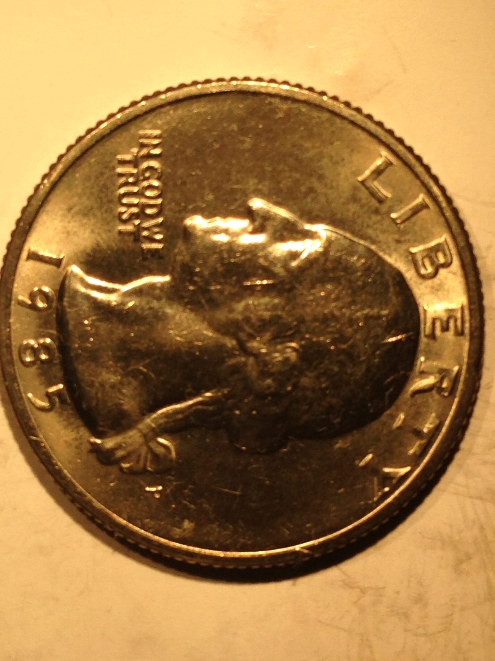1985-P Washington Quarter Gem BU