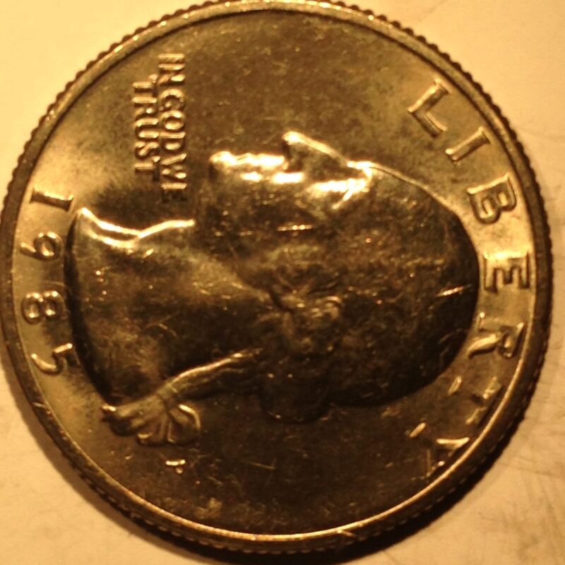 1985-P Washington Quarter Gem BU