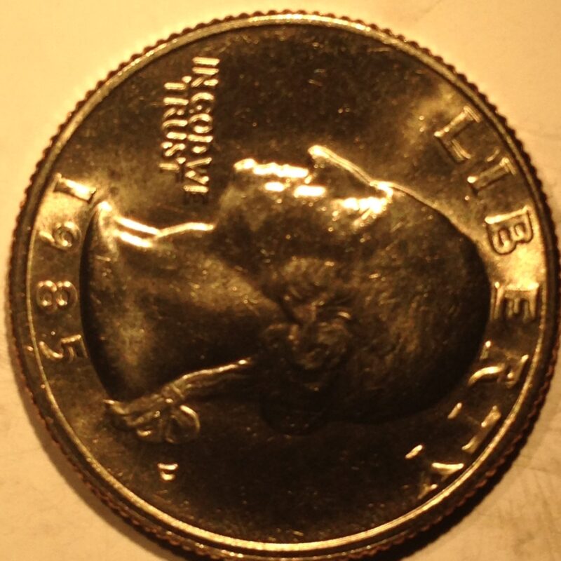 1985-D Washington Quarter Gem BU