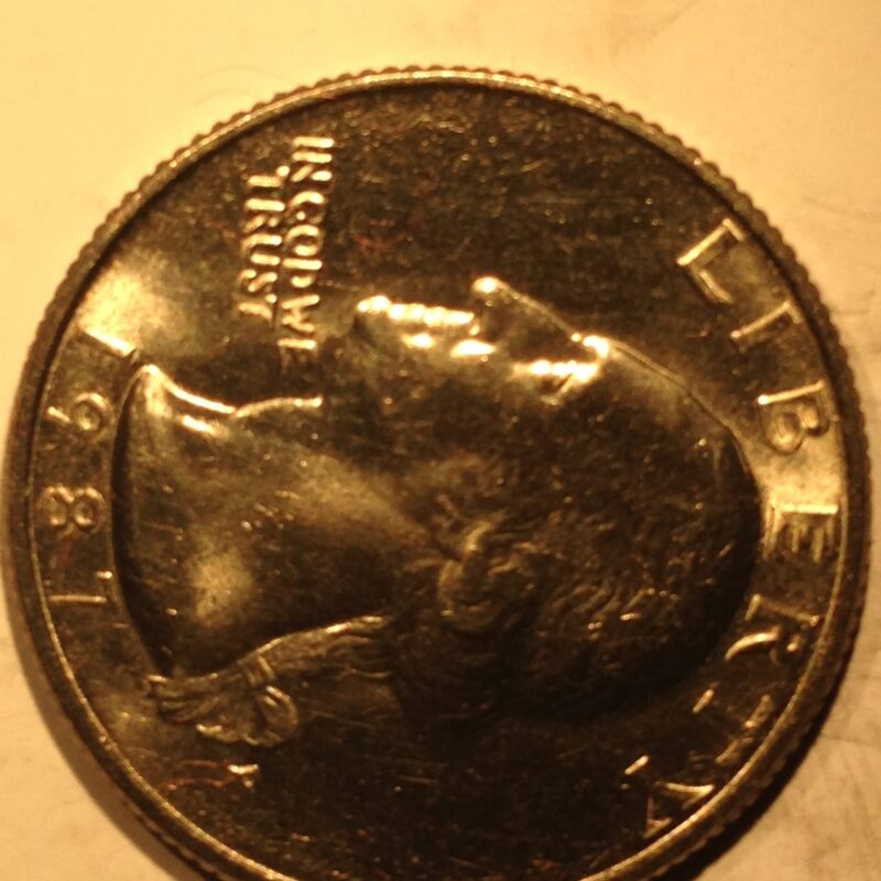 1987-P Washington Quarter Gem BU