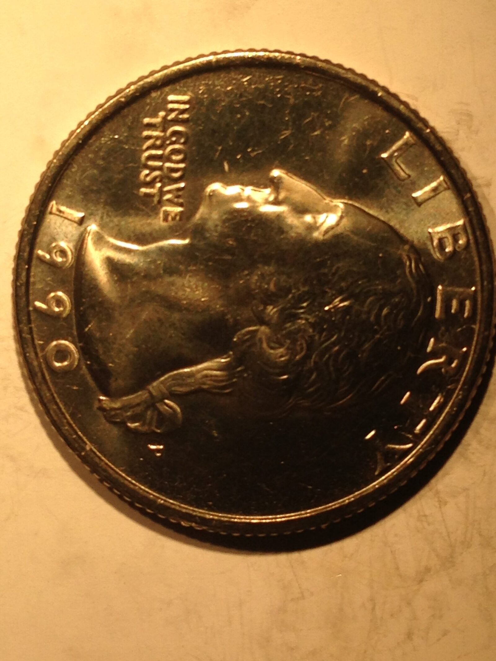 1990-P Washington Quarter Gem BU