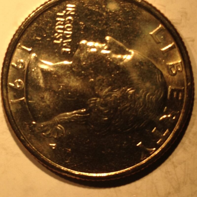 1991-P Washington Quarter Gem BU