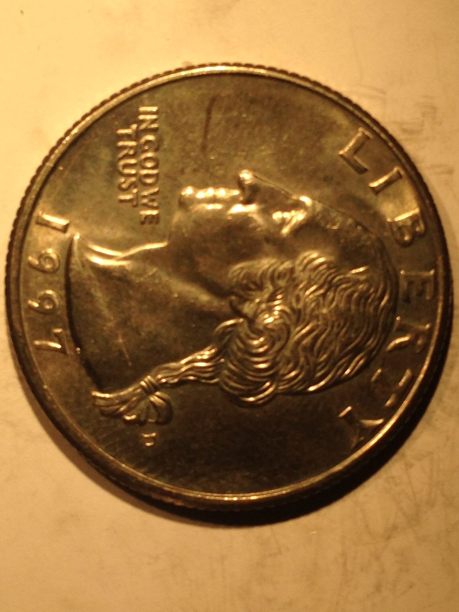 1997-D Washington Quarter Gem BU
