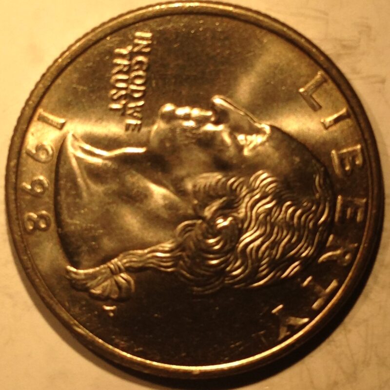 1998-P Washington Quarter Gem BU