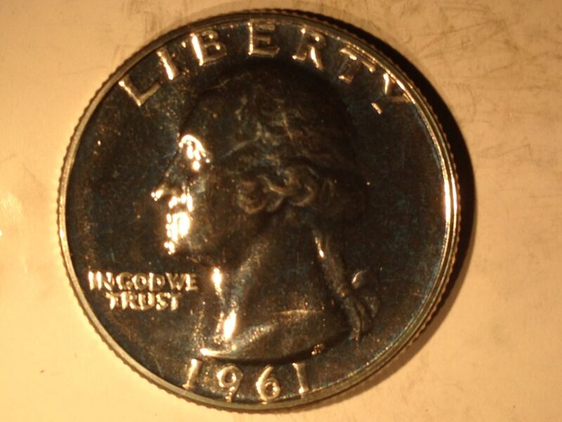 1961 Washington Quarter Gem Proof