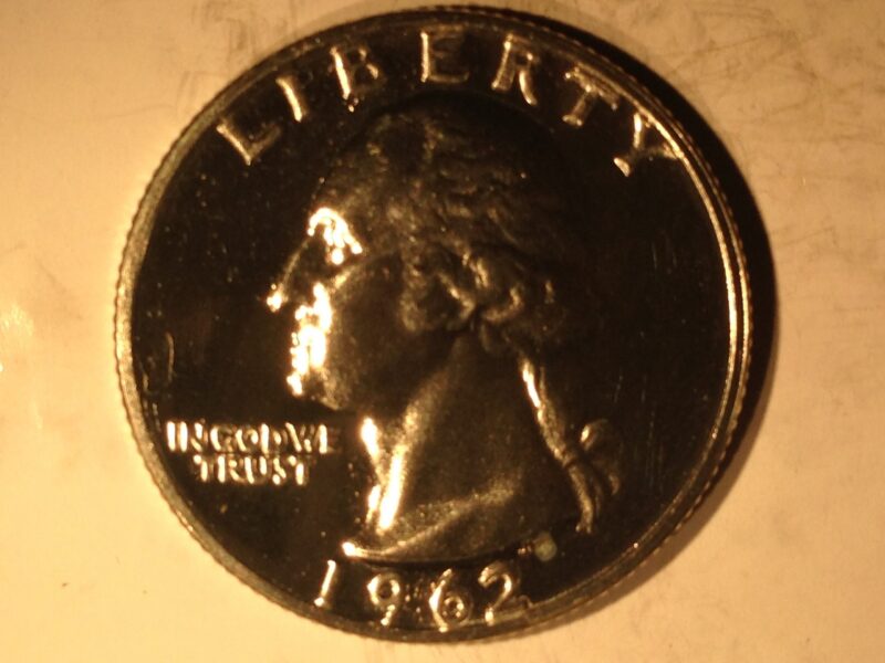 1962 Washington Quarter Gem Proof