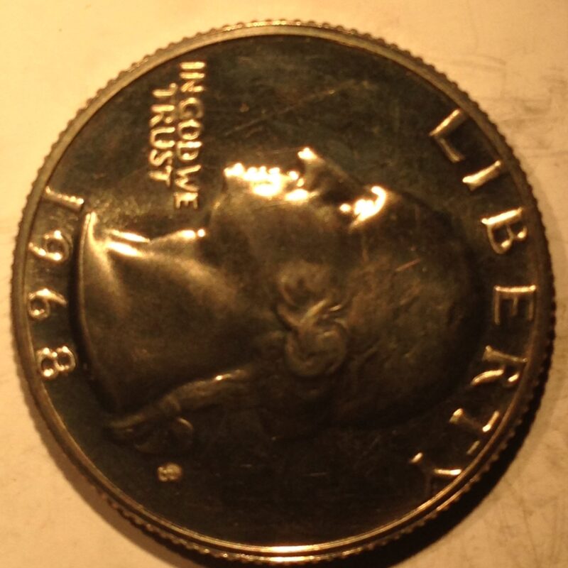 1968-S Washington Quarter Gem Proof