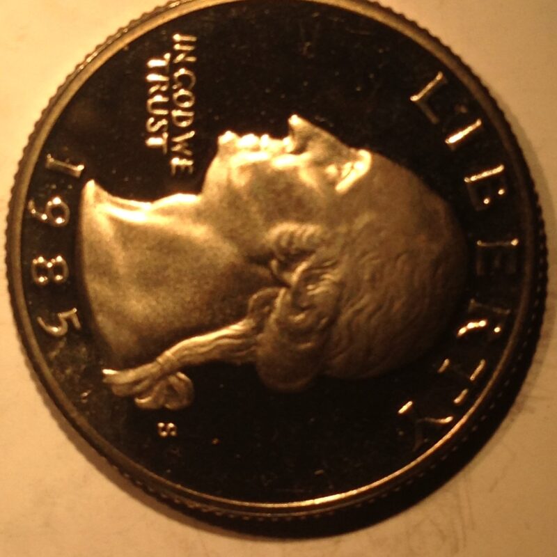 1985-S  Washington Quarter Gem Proof