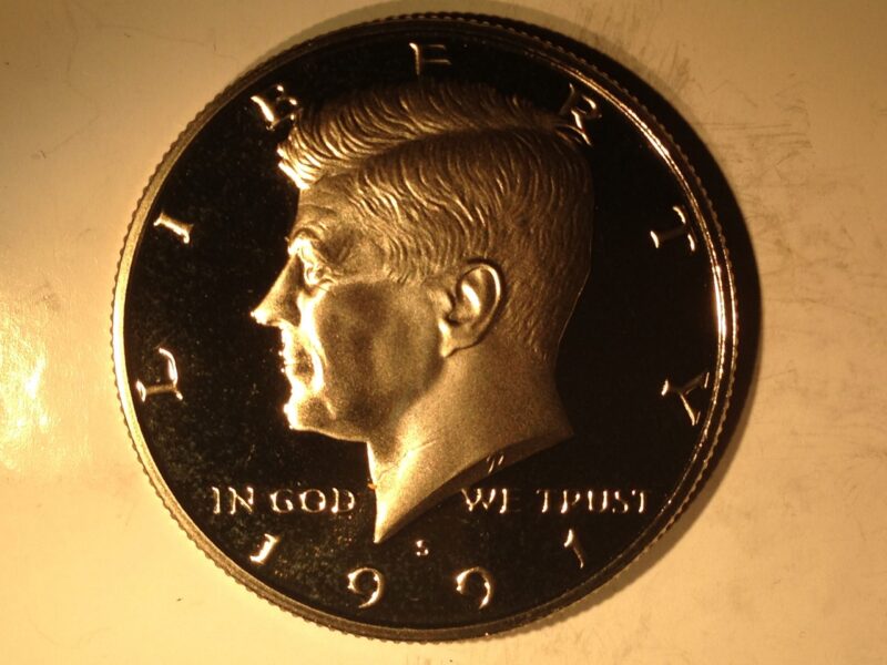 1991-S Kennedy Half Dollar Gem Proof