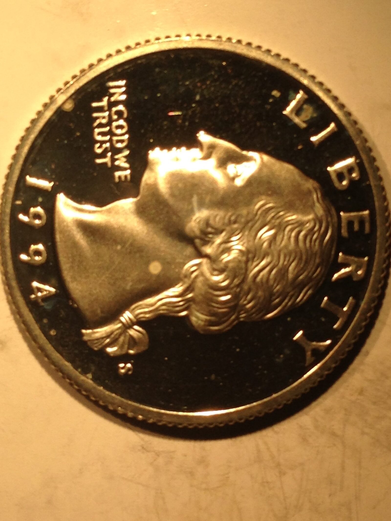 1994-S  Washington Quarter Gem Proof Silver