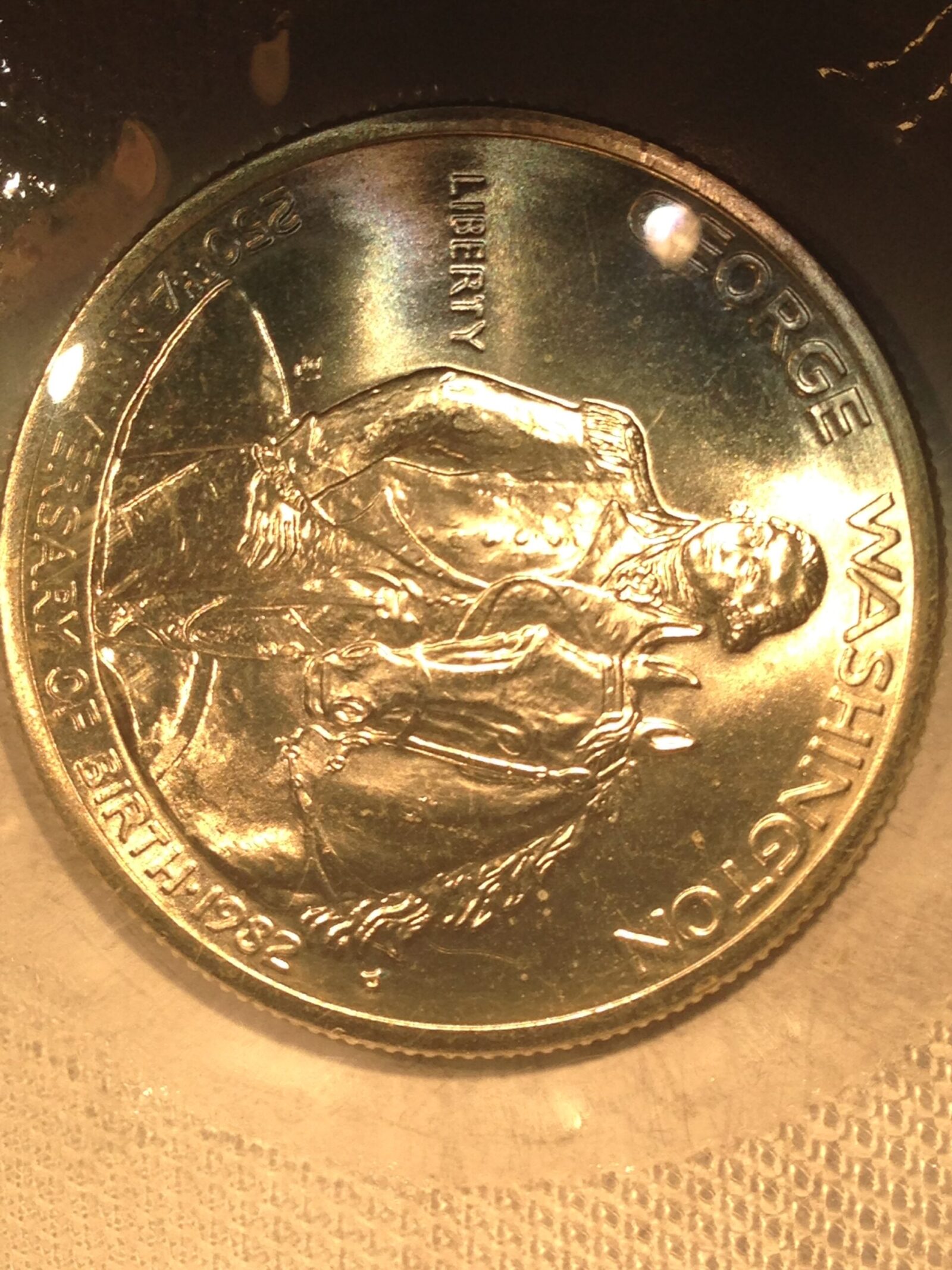 1982 Washington Silver Commemorative Half Gem BU