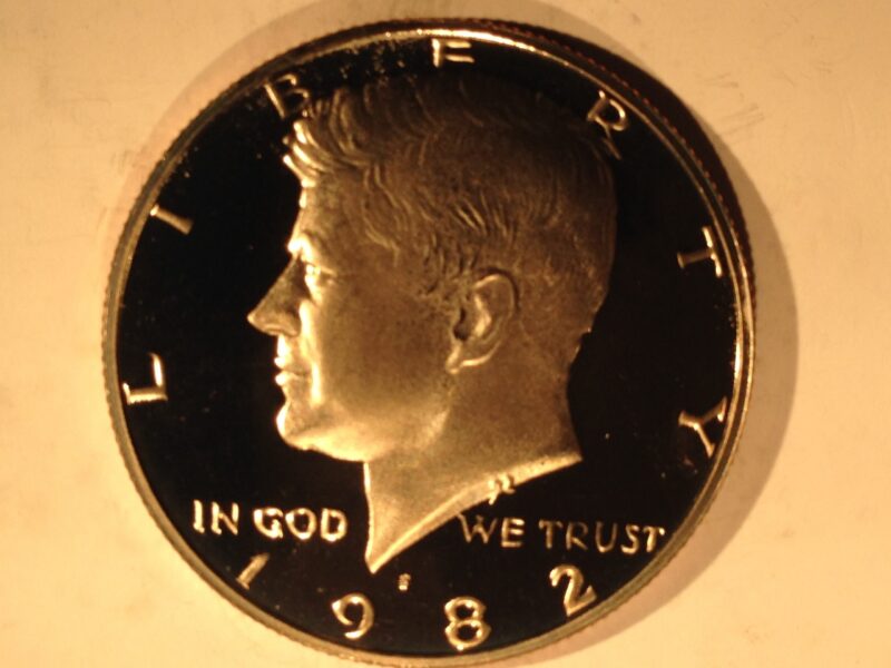1982-S Kennedy Half Dollar Gem Proof