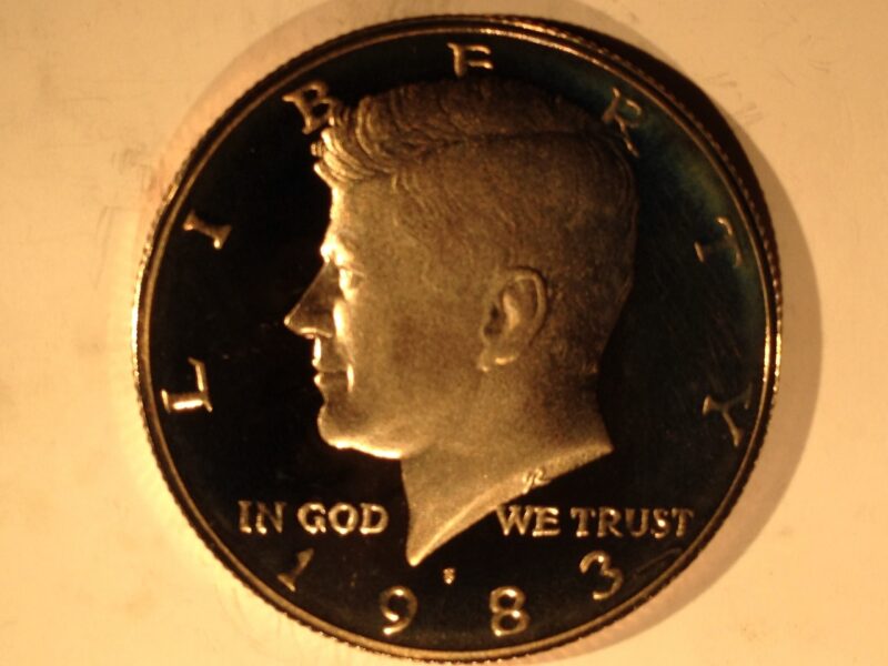 1983-S Kennedy Half Dollar Gem Proof